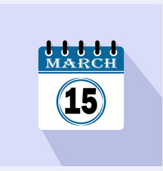 Icon Calendar Day - 15 March