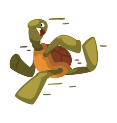 Fast Turtle Tortoise Animal Cartoon Character