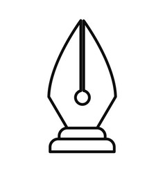 Fountain Pen Icon Line Style