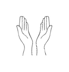 Hands Gestures Prayer Holding Protecting