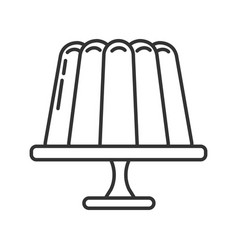 Jelly Pudding Linear Icon