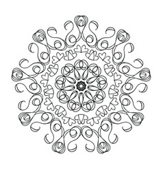 Easy Mandala With Spirals And Curlicues