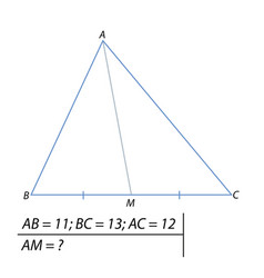 Finding The Median Of The Triangle