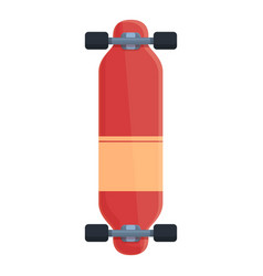 Skate Board Icon Cartoon Retro Shape