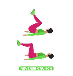 Reverse Crunch Exercise Women