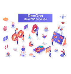 Devops Bundle Of Isometric Elements