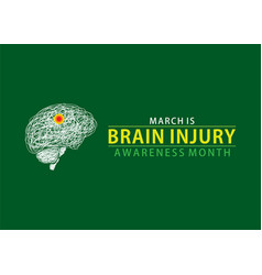 National Brain Injury Awareness Month Design