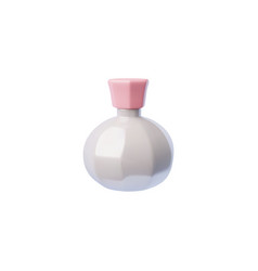 Cartoon 3d Perfume Bottle With Pink Cap Cosmetic