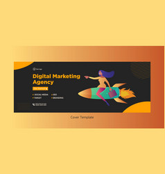 Cover Page Of Digital Marketing Agency