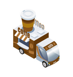 Isometric Food Truck