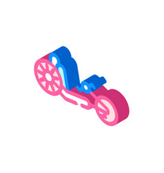 Velomobile Inclusive Life Isometric Icon