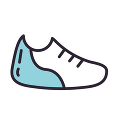 Sport Tennis Shoes Isolated Icon