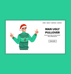 Man Ugly Pullover