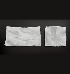 Crumpled Baking Paper Sheets Parchment Leaf