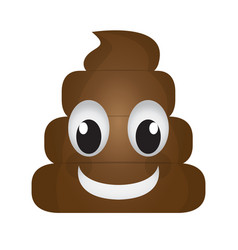 Happy Poop Emoji Royalty Free Vector Image - Vectorstock