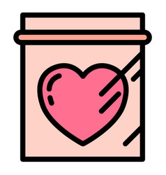 Heart Donation Icon Outline Organ Donor