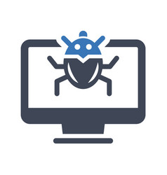 Computer Bug Icon