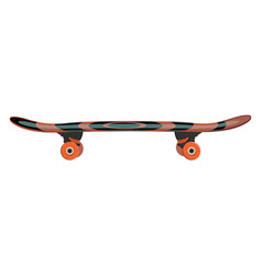 Skateboard On A White Background