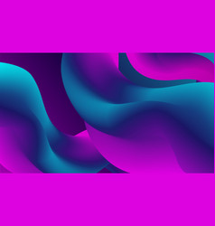 Abstract Background 3d Of A Fluid Shape Design