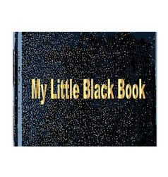 My Little Black Book Cover