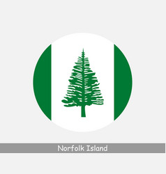 Norfolk Island Round Circle Flag