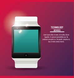 Smartwatch Wearable Technology Infographic