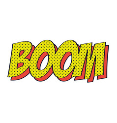 Boom Pop Art Lettering