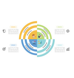 Circular Or Pie Chart Infographic For Business