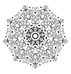 Easy Mandala With Spirals And Curlicues