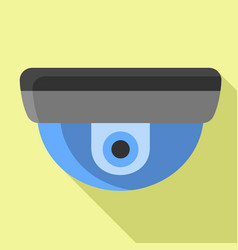 Indoor Security Camera Icon Flat Style