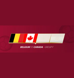 Belgium - Canada Football Match In Group A