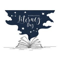 Literacy Day Concept