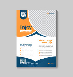 Free Modern Travel Sale Flyer Template