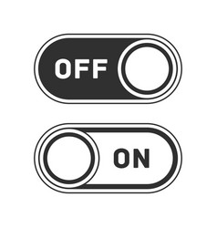 On And Off Slider Buttons