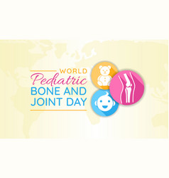 World Pediatric Bone And Joint Day Background