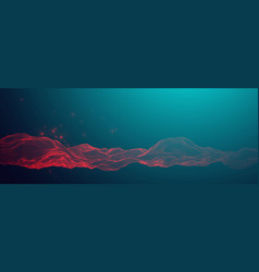 Abstract Background With Waves 3d Surface