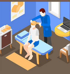 Bandage Applying Isometric