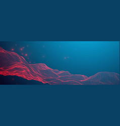 Abstract Background With Waves 3d Surface