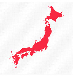 Abstract Japan Simple Map Background