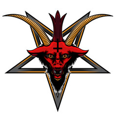 Logo Baphomet Head