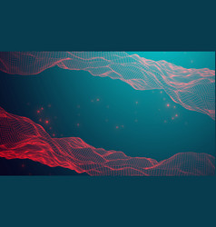 Abstract Background With Waves 3d Surface