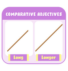 Comparative Adjectives For Word Long