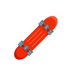 Penny Board Icon Flat Style