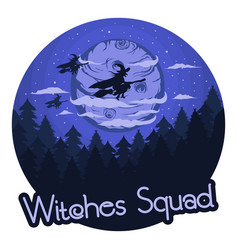 Witches Squad Typography Quote