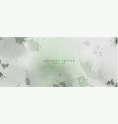 Abstract Watercolor Green Background