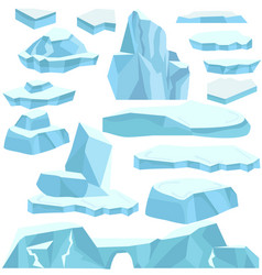 Blue Iceberg Set Pieces