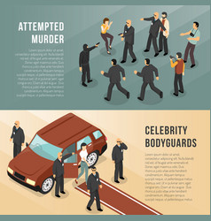 Celebrity Bodyguards 2 Isometric Banners