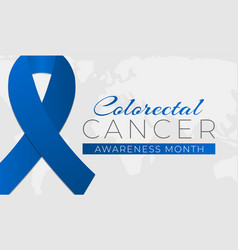 Colorectal Cancer Awareness Month Background