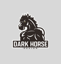 Dark Horse Design Text Logo