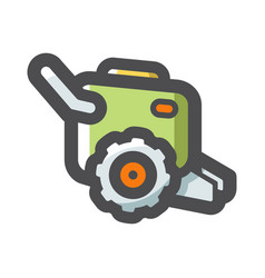 Motor Cultivator Agriculture Mashine Icon